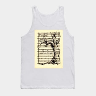 Handel Water Music Tree #1 Tank Top